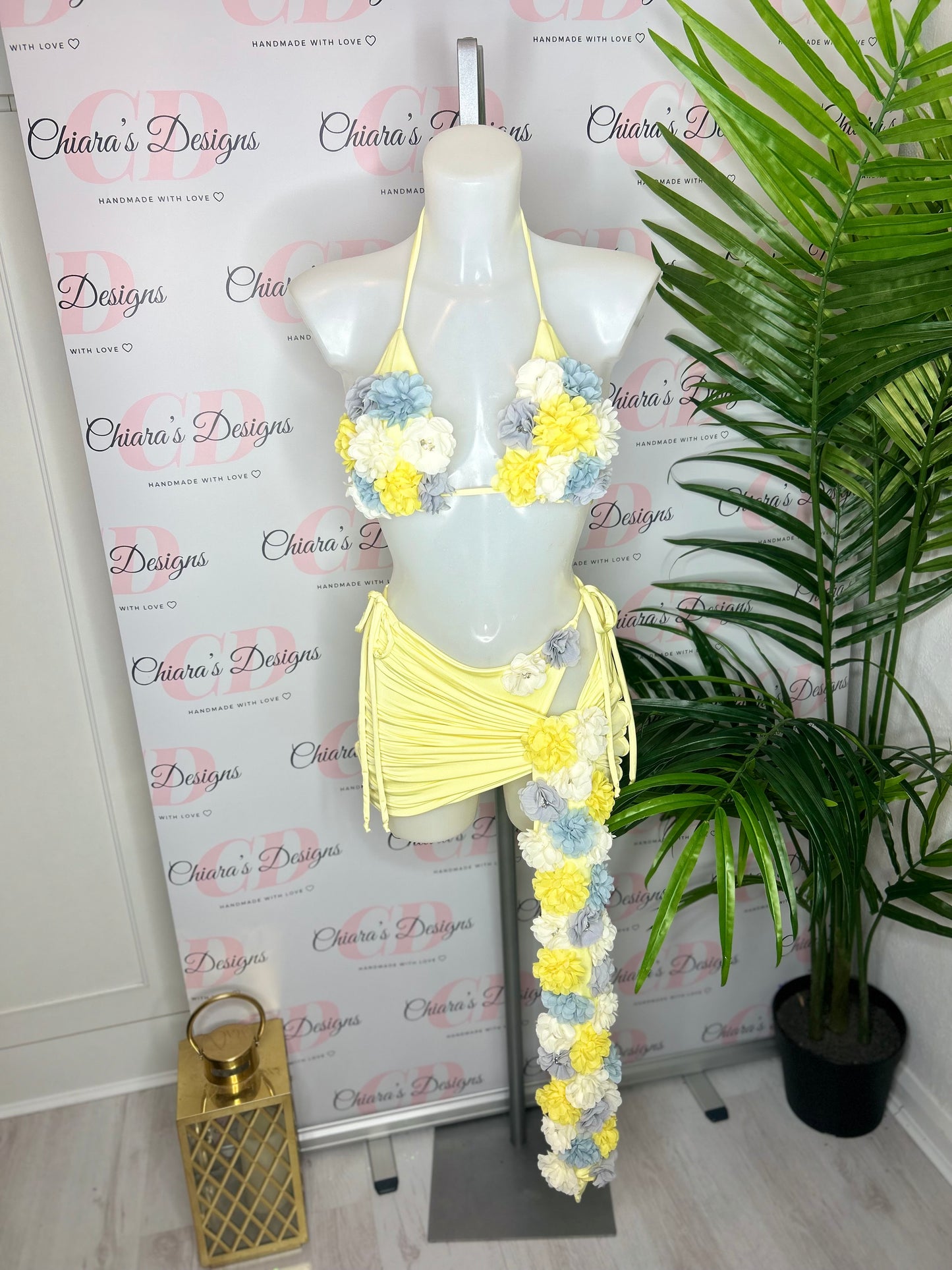 Flower swim set (made to order)