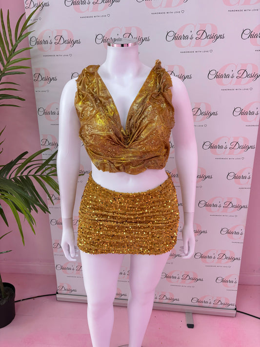 Resin corset two piece (size 12-14 ready to send)