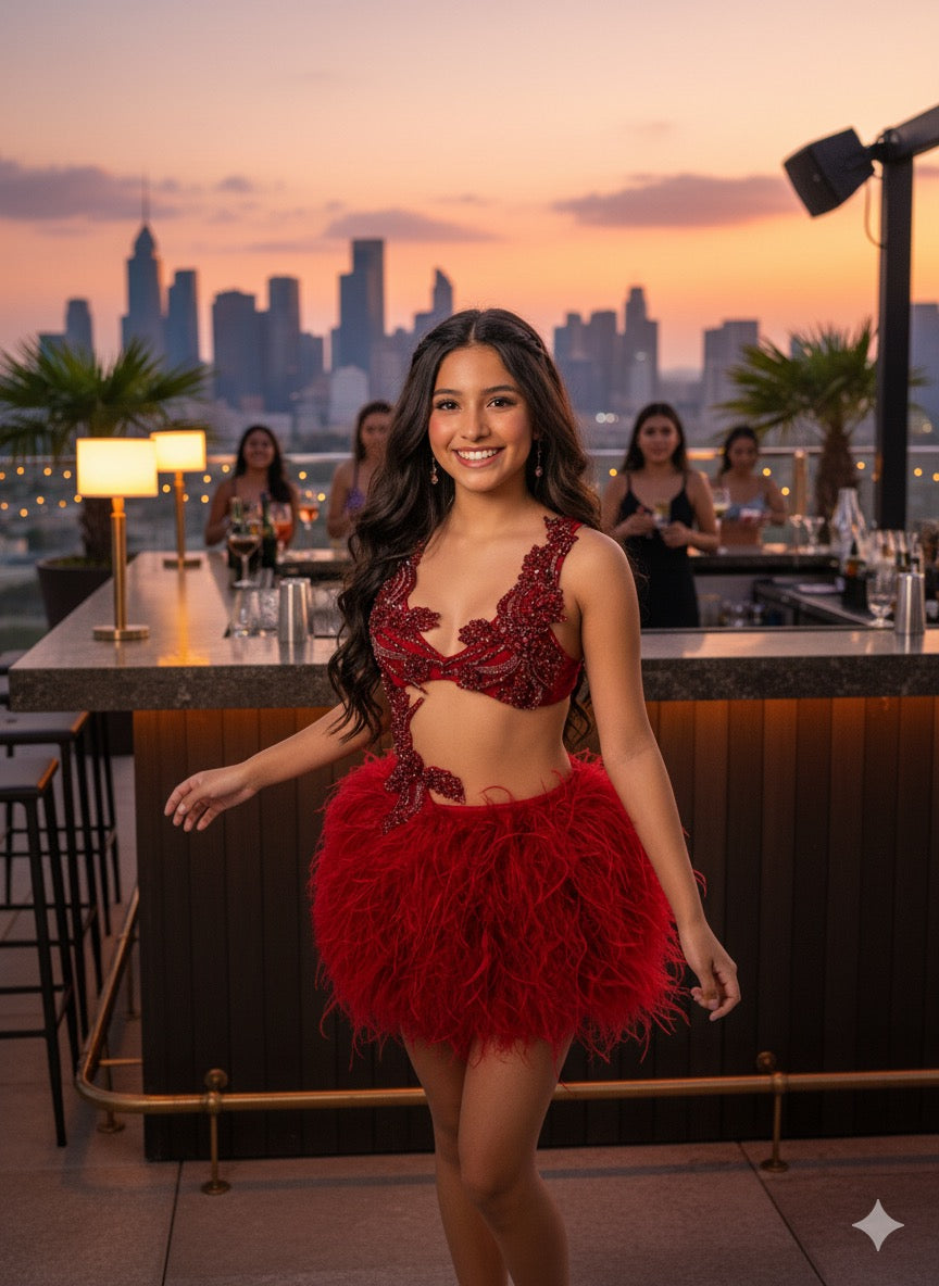 Ruby dress (made to order)