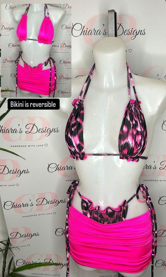 Sienna reversible swim set (size8-10 ready to send)