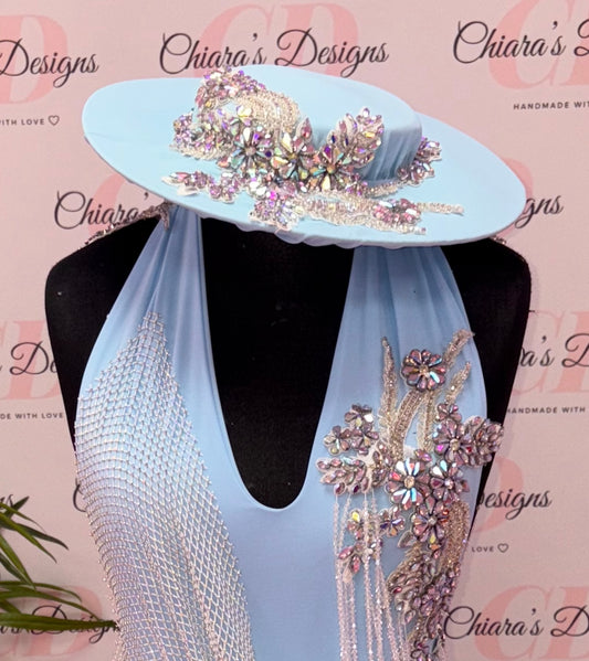 Rhinestone hat to match any outfit