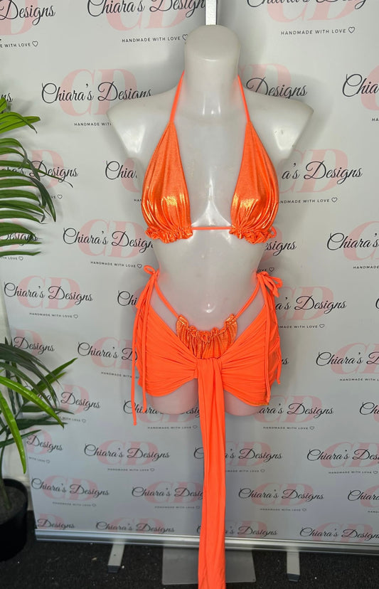tiana reversible swim set (size 8 ready to send )