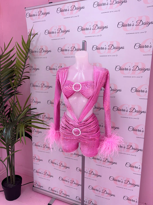 Bessie play suit (size 6-8 ready to send)
