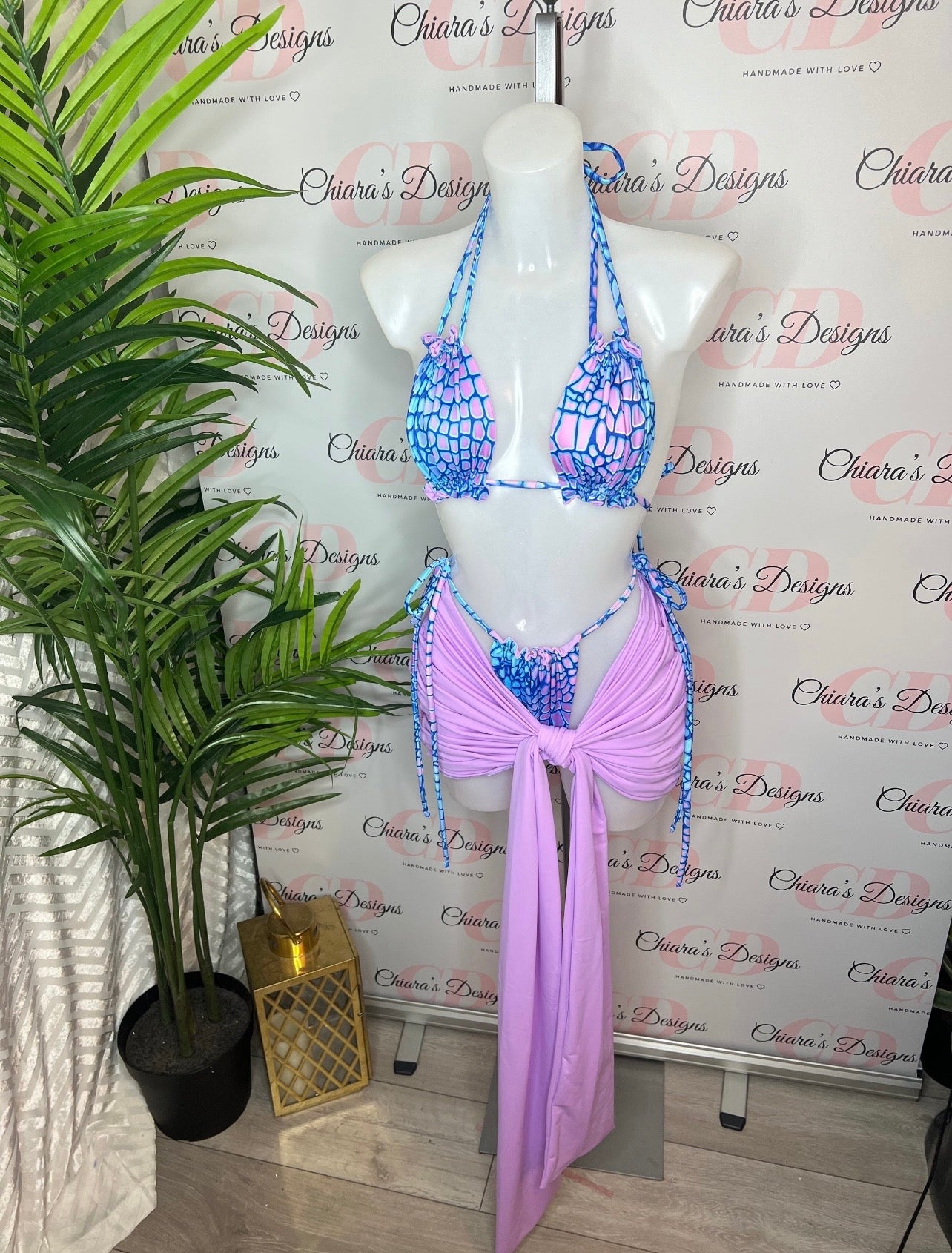 Tiana swim set (made to order)